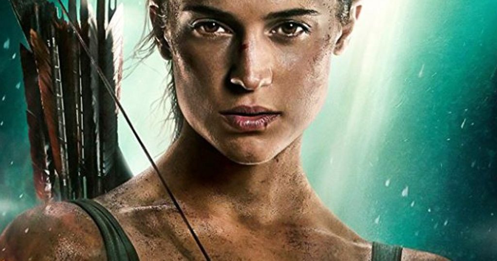 New Tomb Raider Movie Poster Alicia Vikander