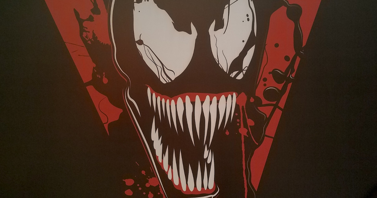 Venom Movie Art On Display