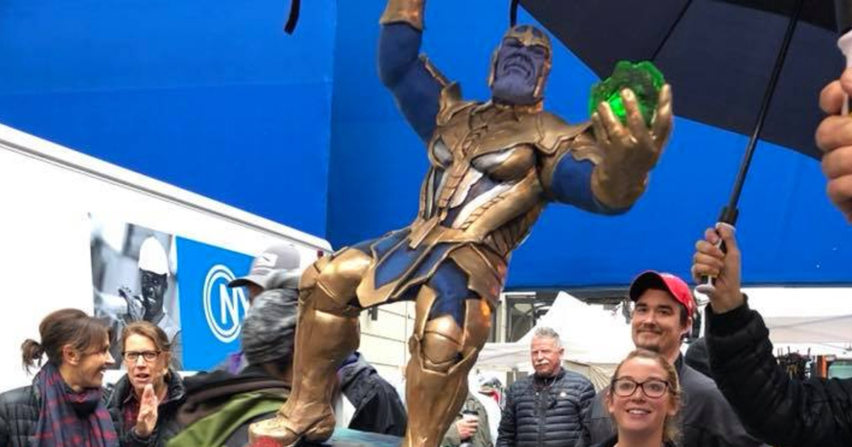 Thanos Triumphant On Avengers: Infinity War Wrap Cake