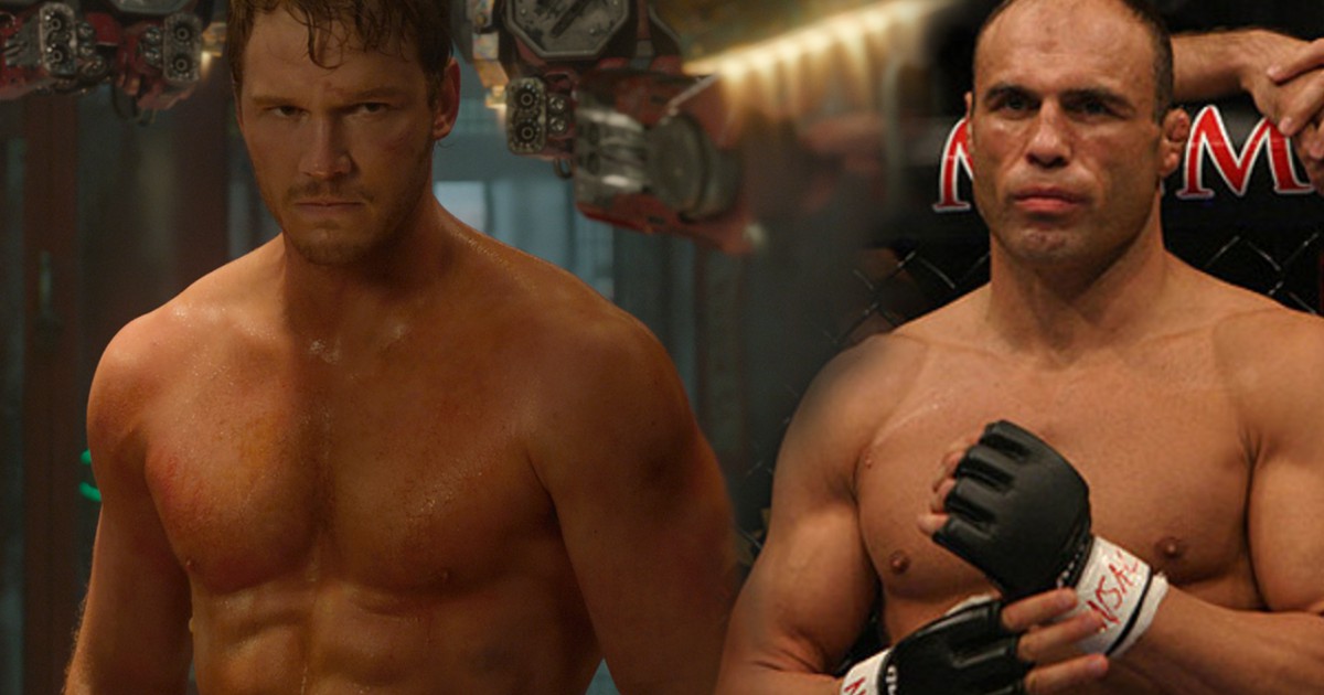 Watch: Chris Pratt vs Randy Couture!