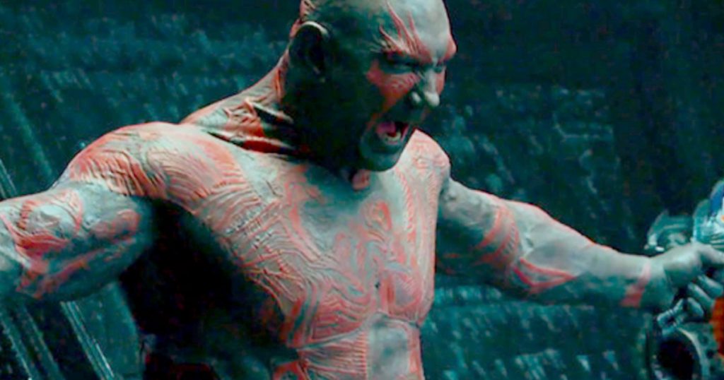 Dave Bautista Back In Training; Shares Image With Groot