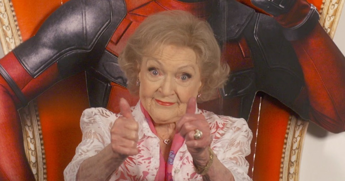 Deadpool & Ryan Reynolds Wish Happy Birthday To Betty White