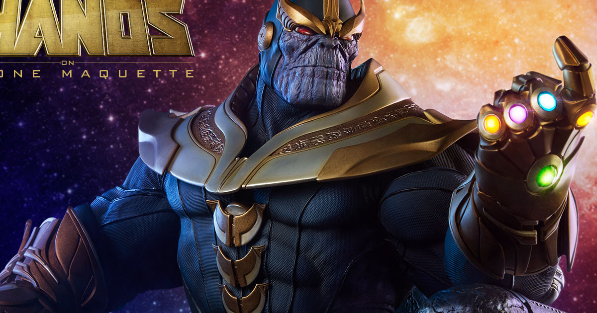 Jim Starlin Shows Off Thanos On Throne Infinity Gauntlet Maquette