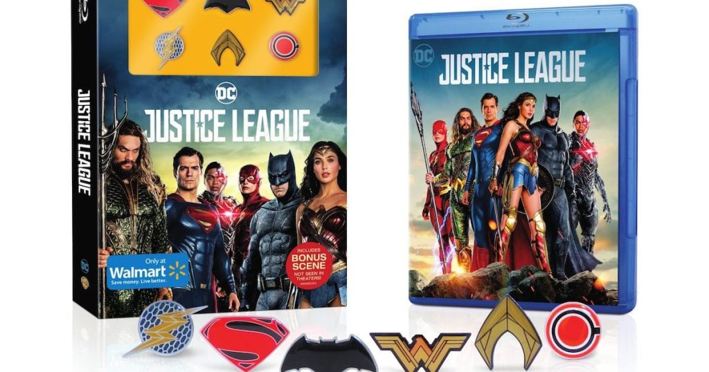 Henry Cavill Superman Featured On Justice League Blu-Ray Box Art