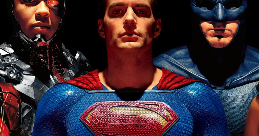 Superman Henry Cavill Justice League Poster