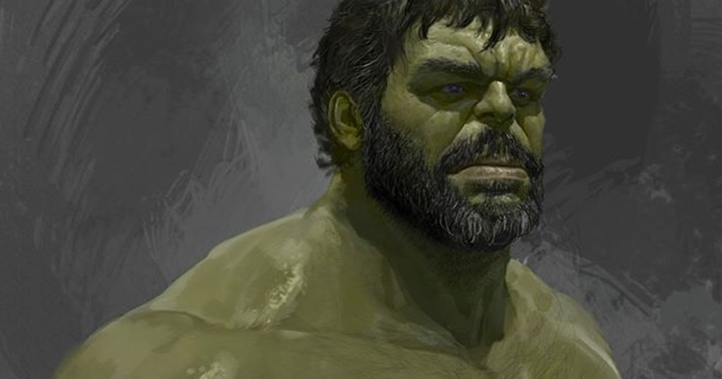 Thor: Ragnarok Hulk Concept Art Features Beards!