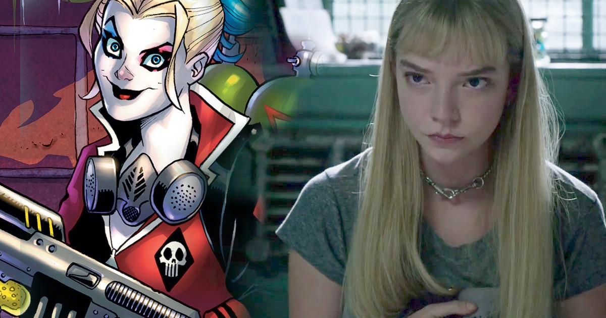 Anya Taylor-Joy Shows Off Her Harley Quinn Impression