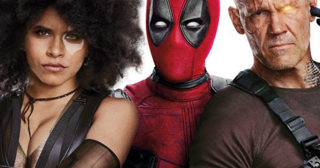 Deadpool 2 Poster With Cable & Domino