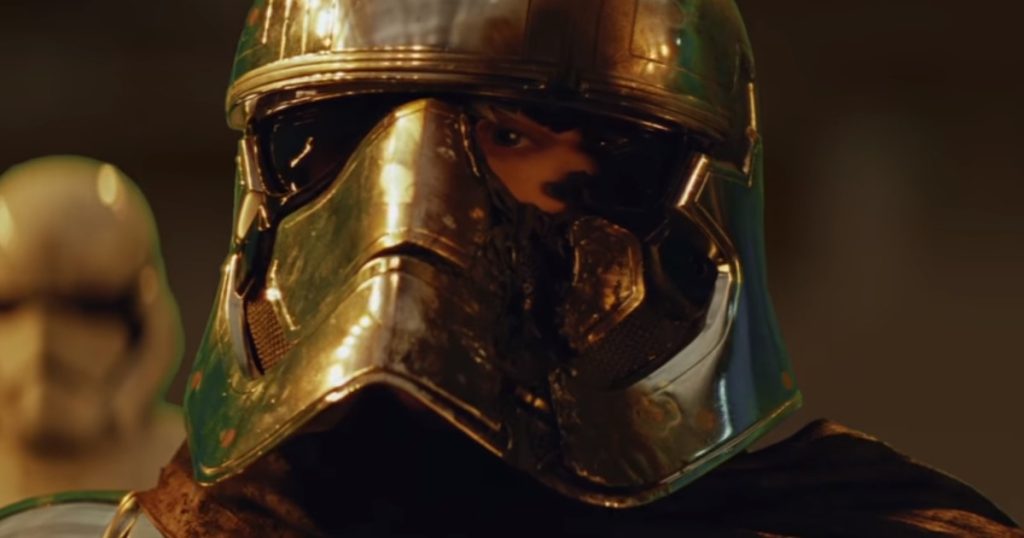 Watch: Star Wars: The Last Jedi Finn vs Phasma Death Deleted Scene