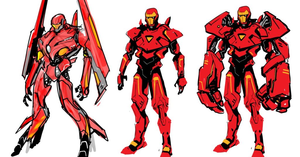 Marvel Comics "Tony Stark: Iron Man" Concept Art
