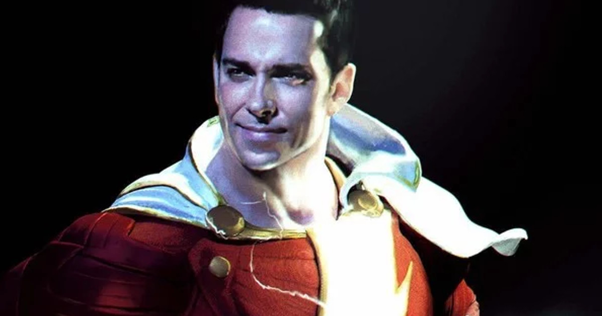 Up-close Look At Zachary Levi As Shazam