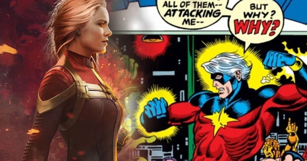 More On Captain Marvel Origin Change