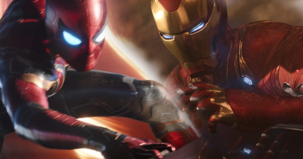 Iron Man Spider-Man Infinity War