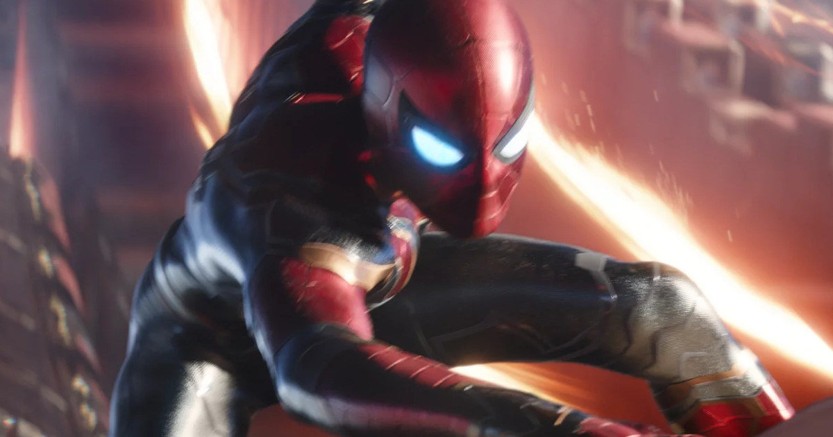 Iron Spider Suit Art Features Spoiler
