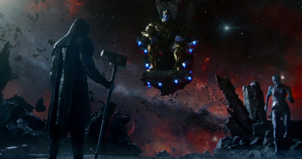 Read James Gunn's Thanos & Ronan Scene