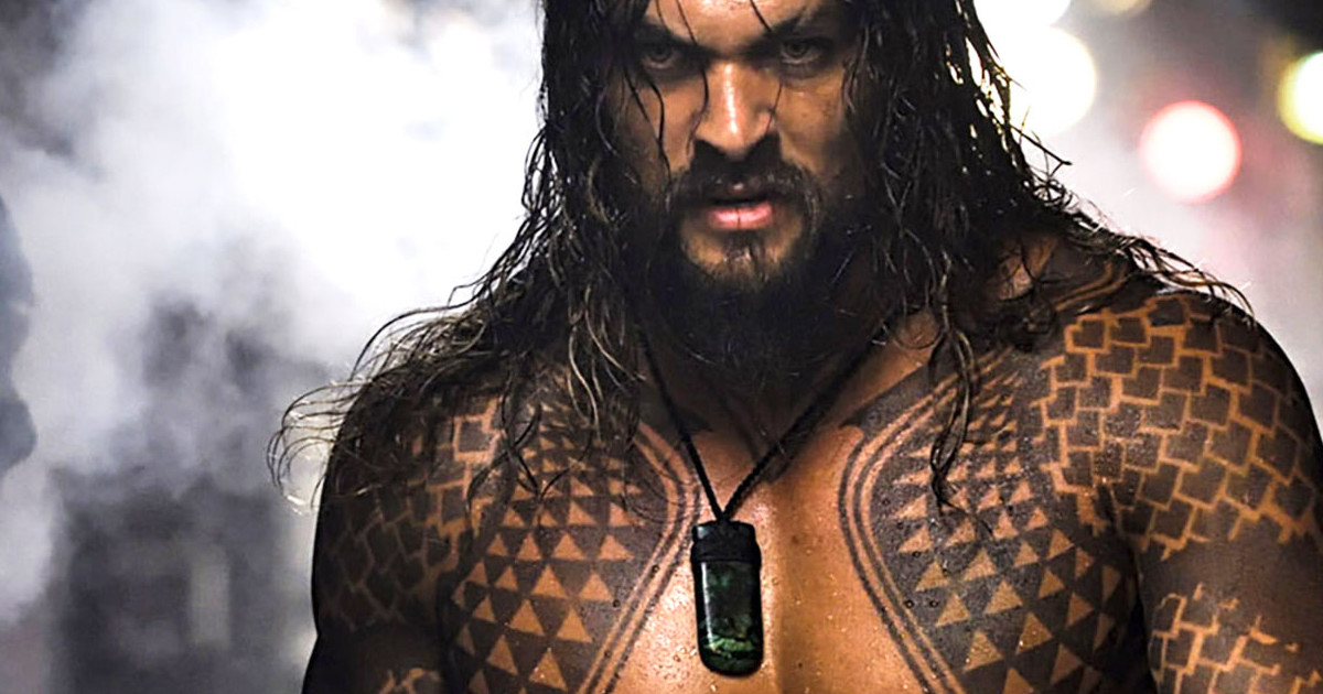 New Look At Jason Momoa As Aquaman