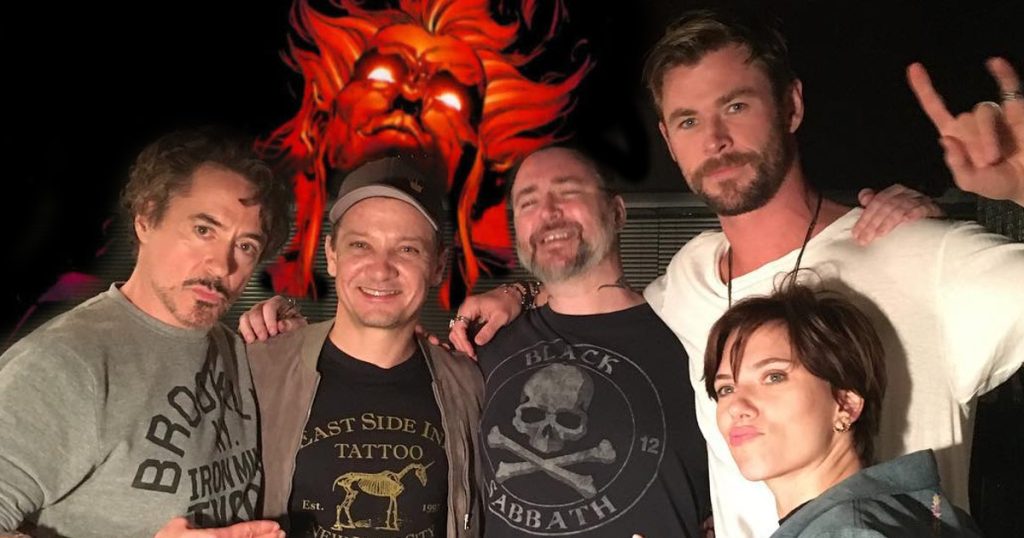 Avengers Actors Get Illuminati Tattoos