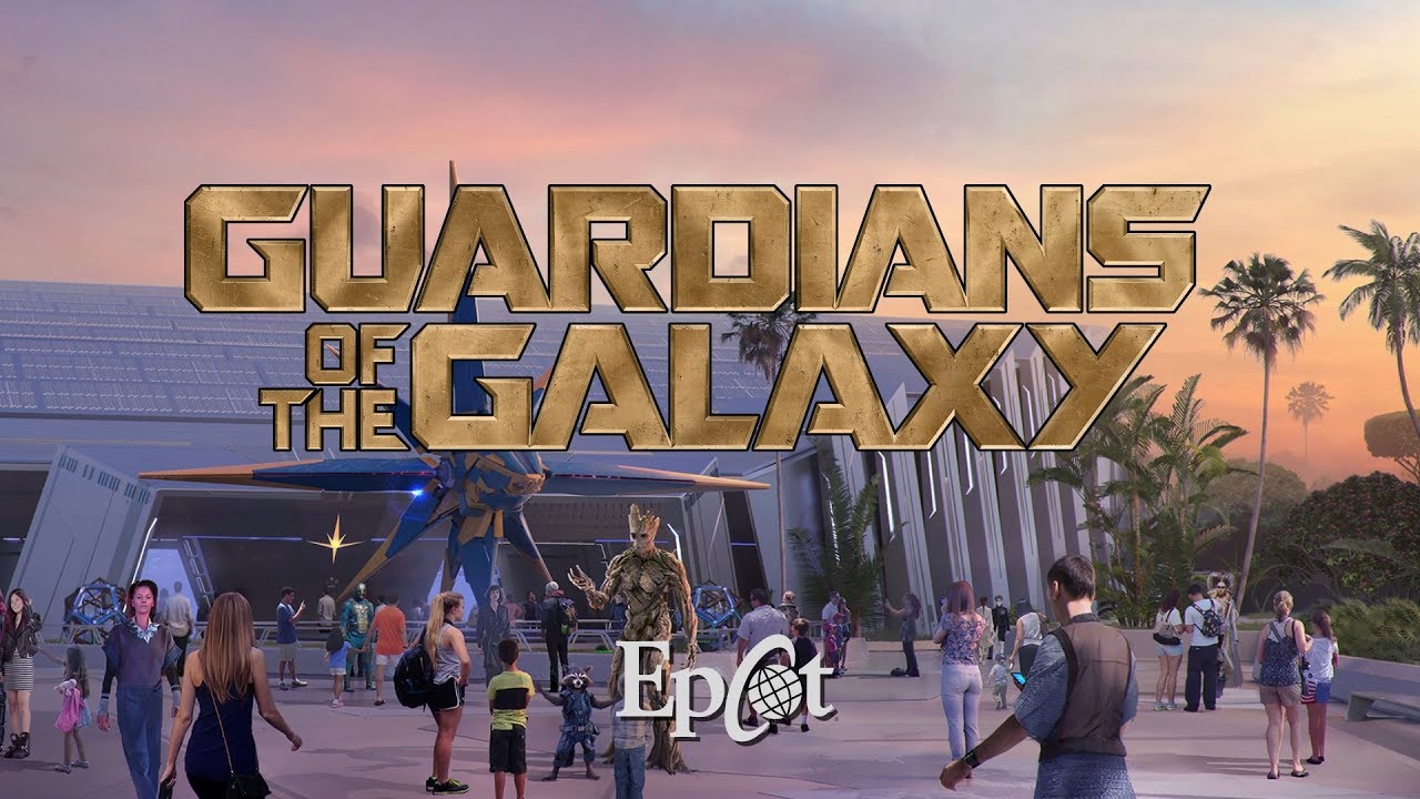 Guardians of the Galaxy Roller Coaster Preview