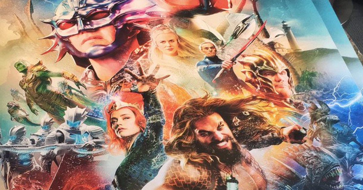 James Wan Reveals New Aquaman Comic-Con Poster