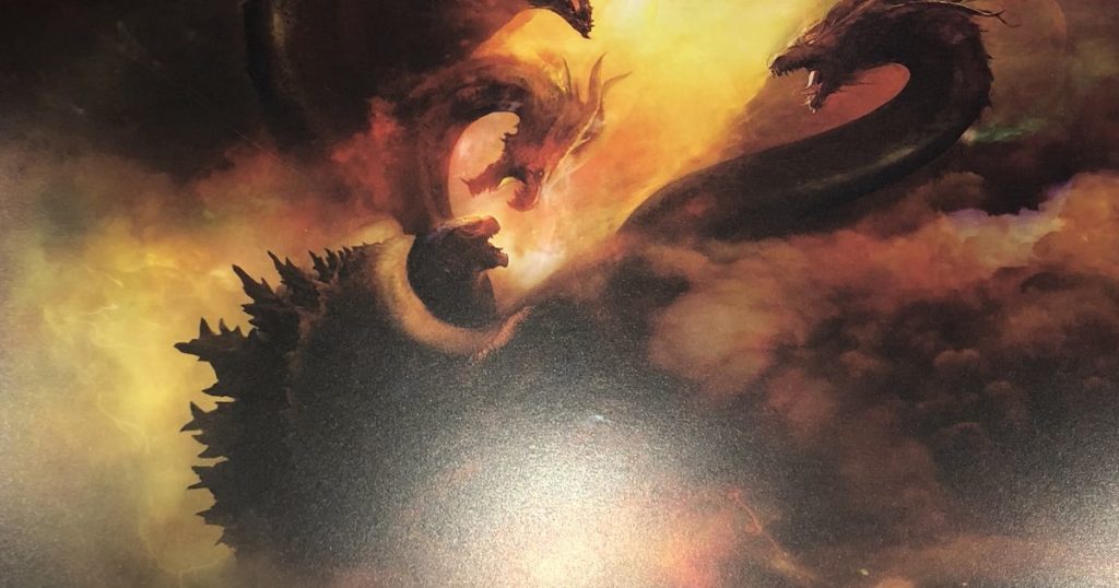 Godzilla Comic-Con Poster Takes On King Ghidorah