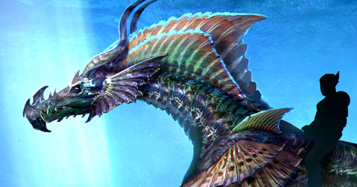 Aquaman Sea Dragon Concept Art