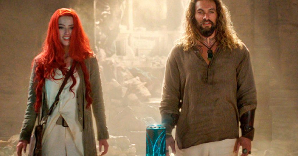 Aquaman: Jason Momoa and Amber Heard