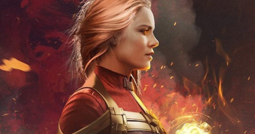 Captain Marvel Official Images Tease Powers