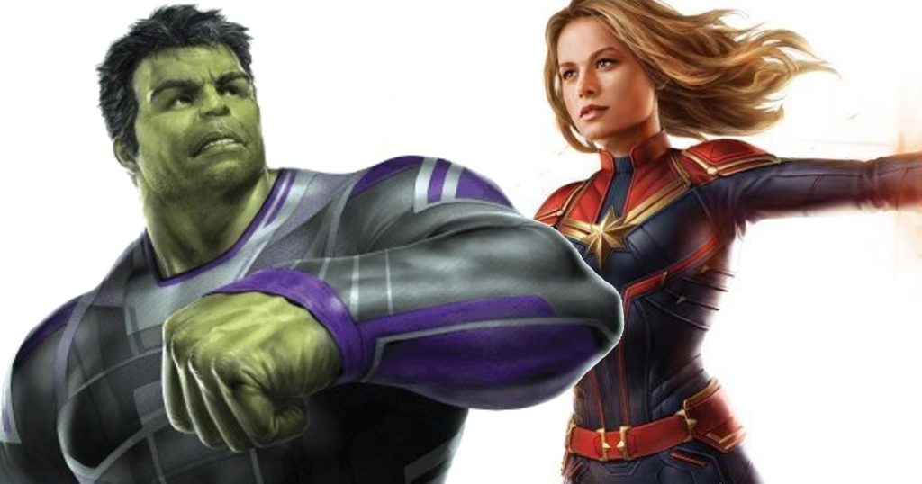 Avengers 4 Art Features Captain Marvel, Hulk and more