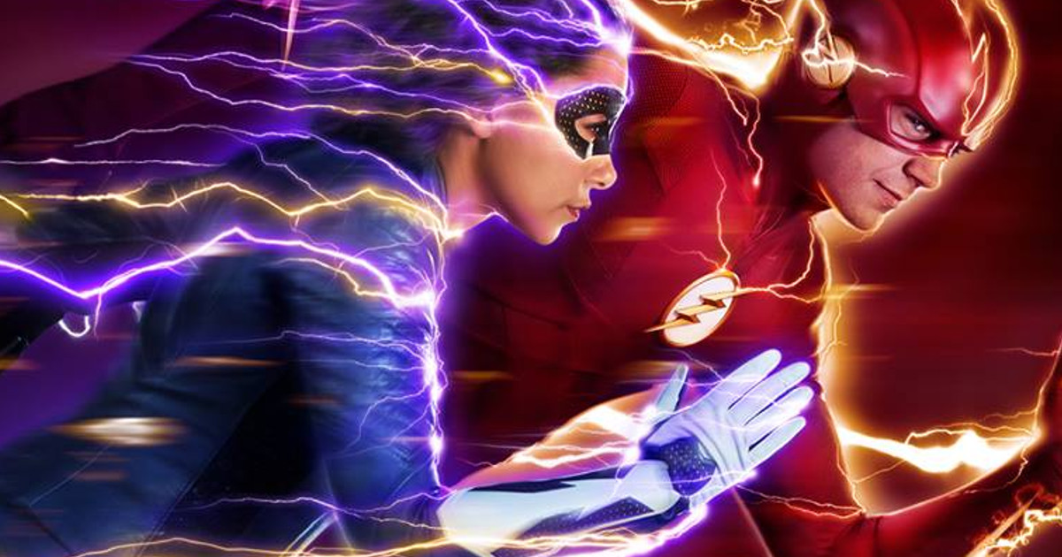 The Flash vs Nora Allen In New Season 5 Poster