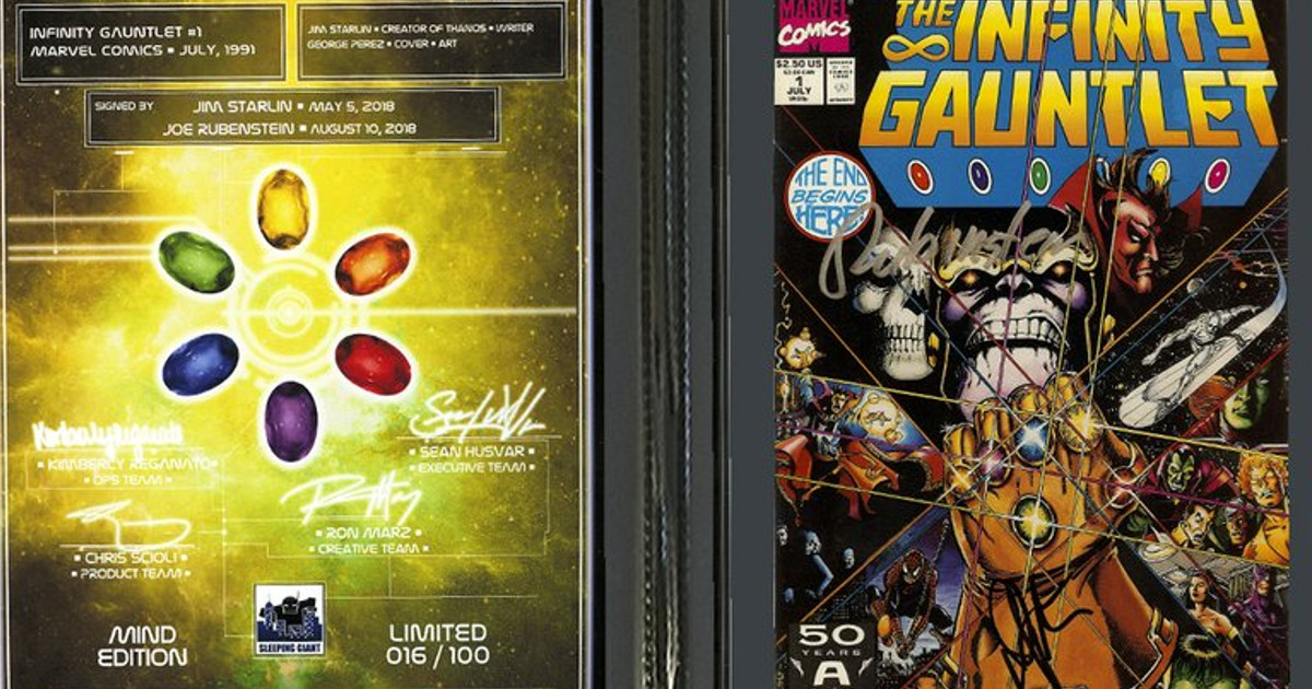 Jim Starlin, Ron Marz Infinity Editions Announced