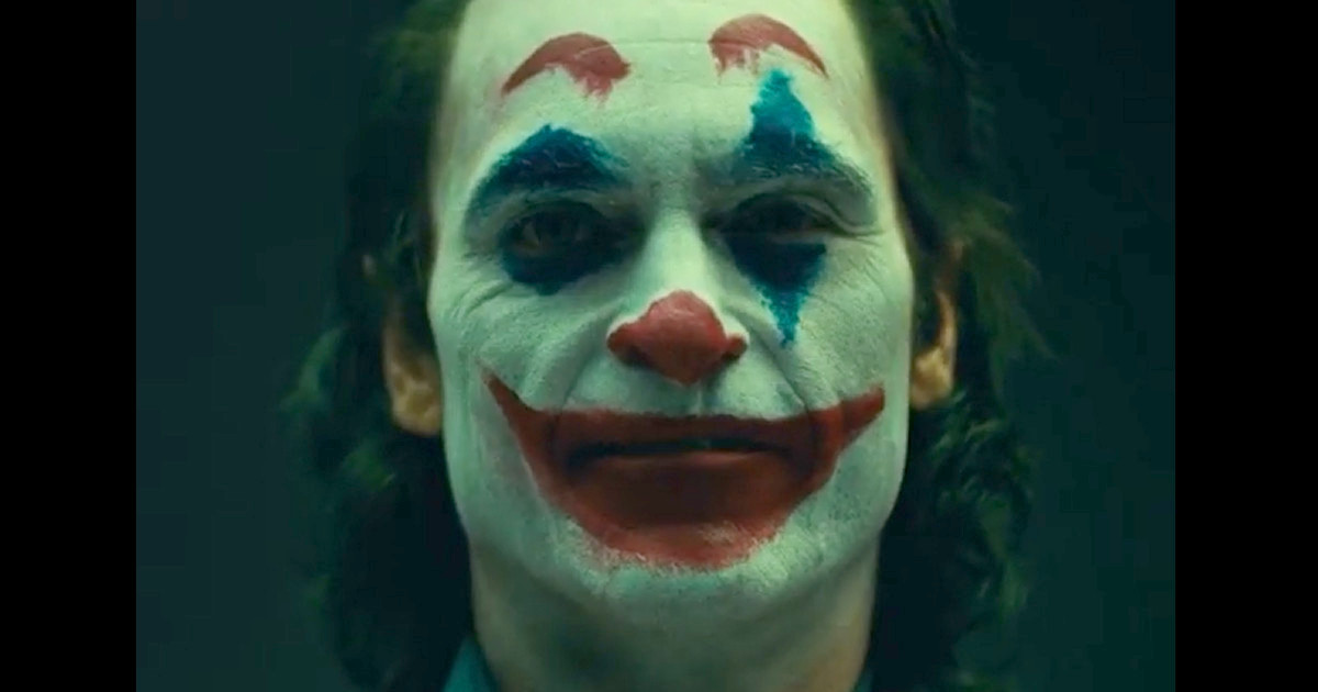 Joaquin Phoenix In Full Joker Makeup Footage