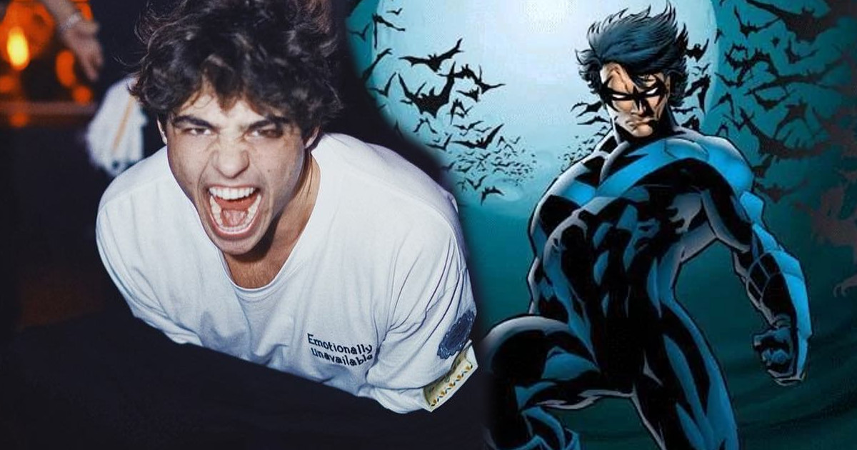 Noah Centineo At WB Offices: Batman or Nightwing?