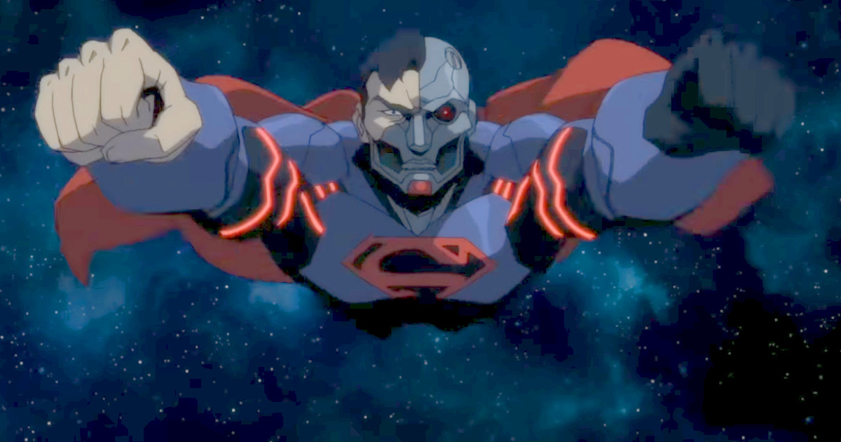 Reign Of Supermen Cyborg Superman Poster