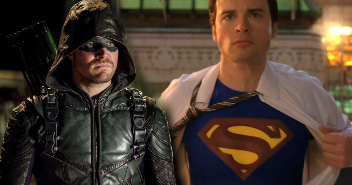 Stephen Amell Teases Arrow Smallville Crossover