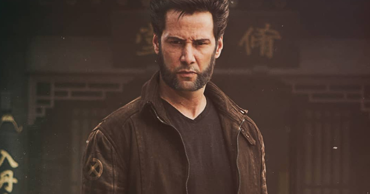 Awesome Keanu Reeves Wolverine Fan Art