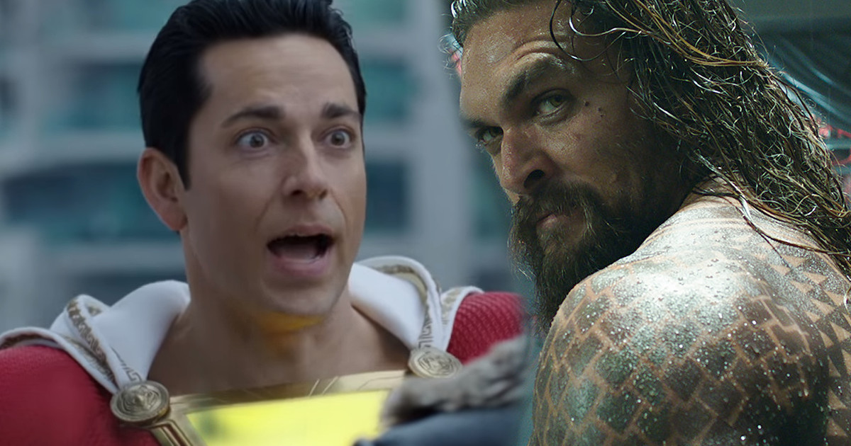 Shazam Tests Out Aquaman Powers In New Image