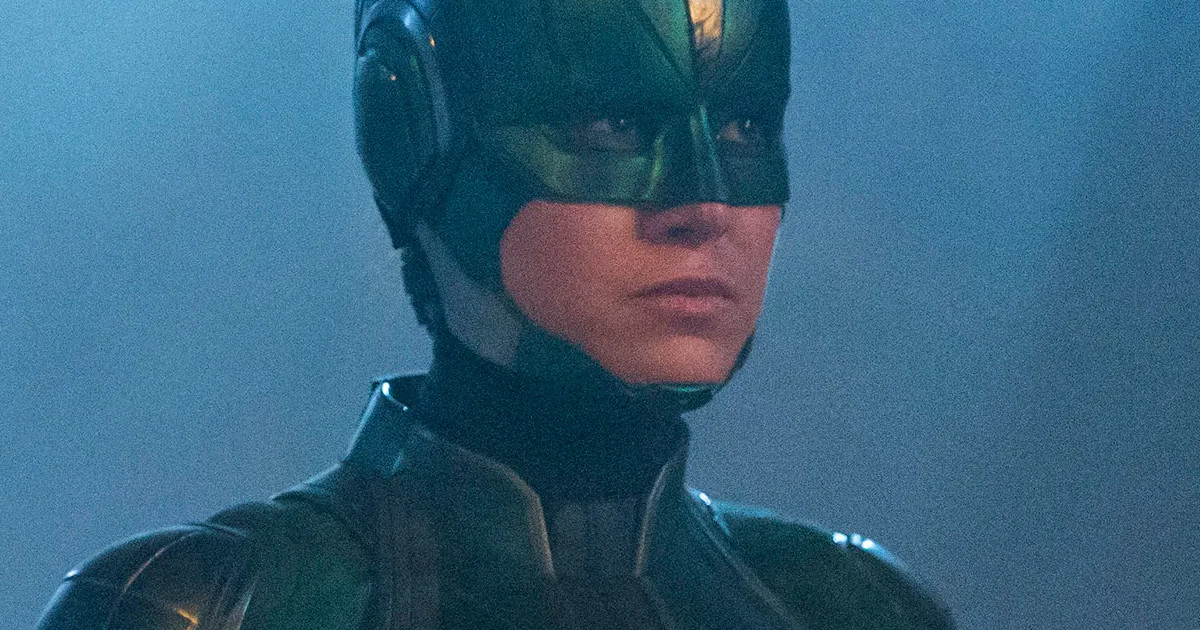 Brie Larson Sports Captain Marvel Mohawk Look In New Image