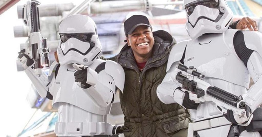 John Boyega Shows Off Star Wars: Episode IX Stormtroopers
