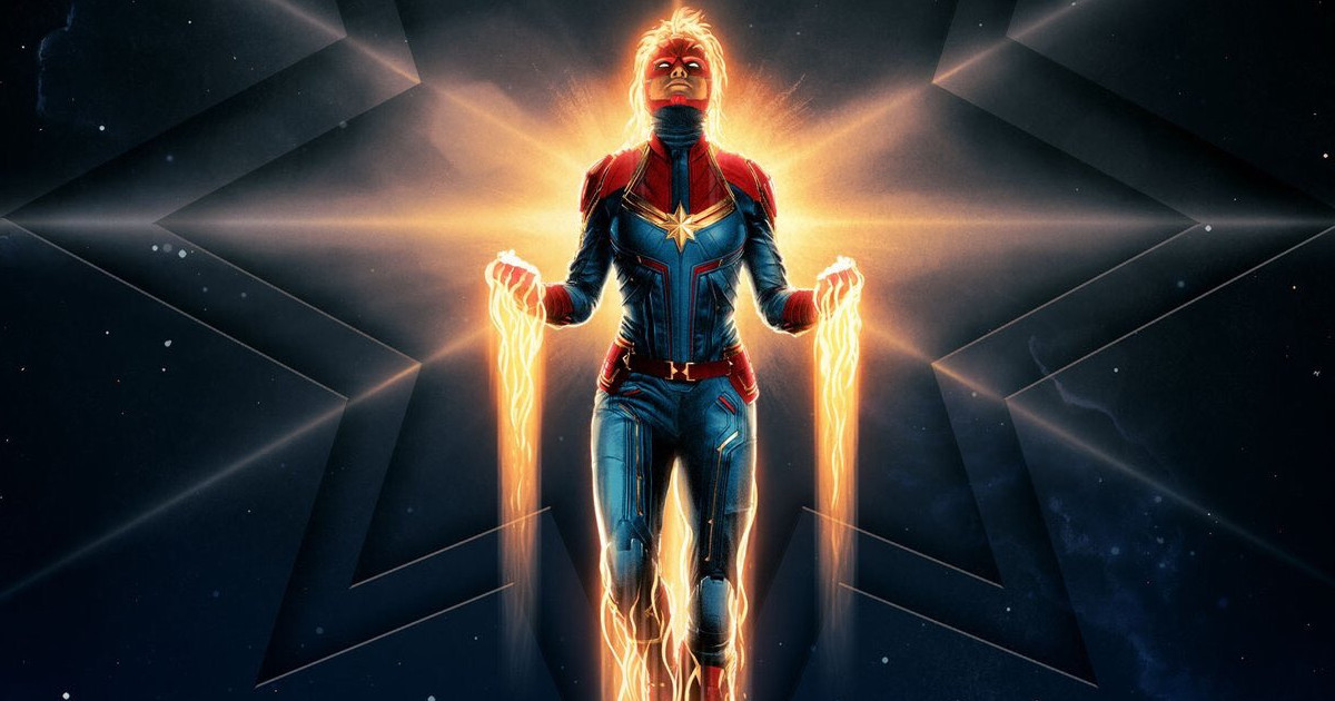 Captain Marvel Goes Higher, Further, Faster In New Poster and Images