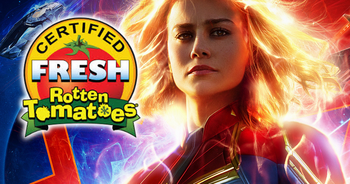 The Marvels Gets Fresh Rotten Tomatoes Score