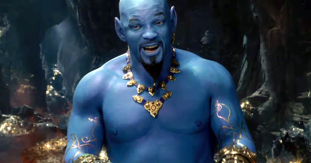 Aladdin Trailer Shows off Will Smith As Genie