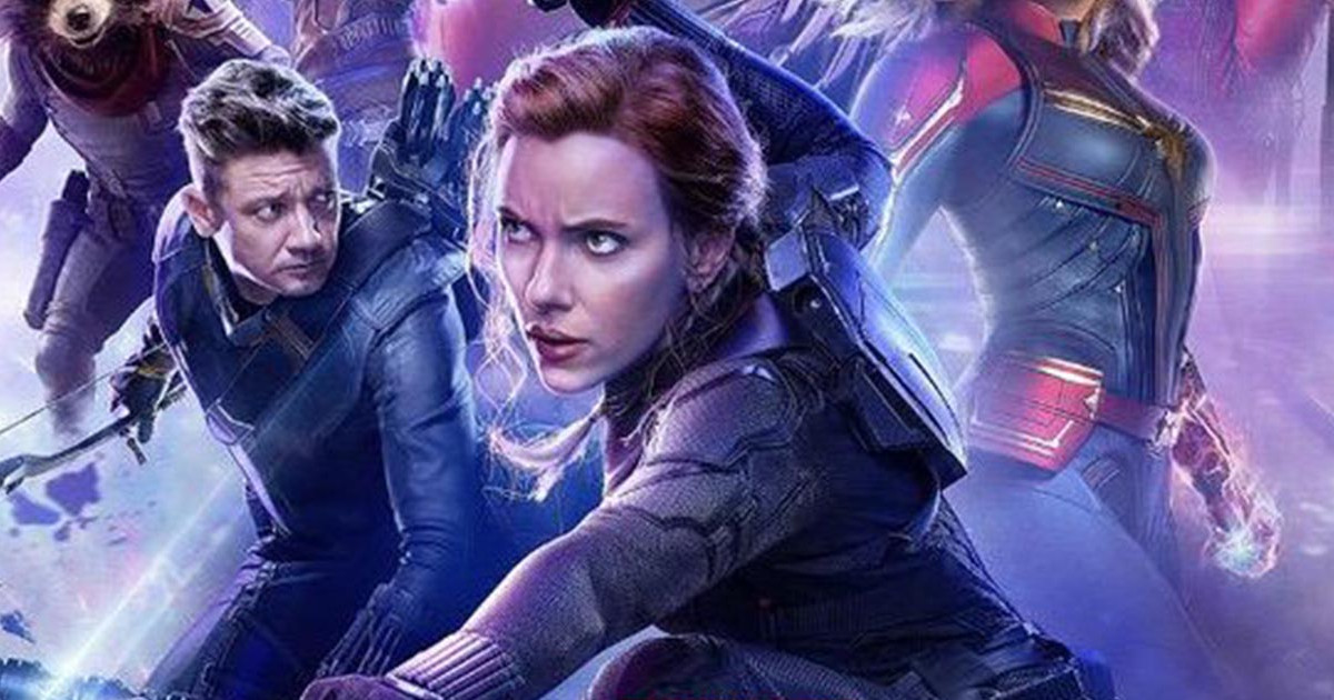 Avengers: Endgame Black Widow Russian Poster