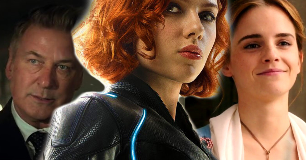 Alec Bladwin, Emma Watson Rumored For Black Widow Marvel Movie