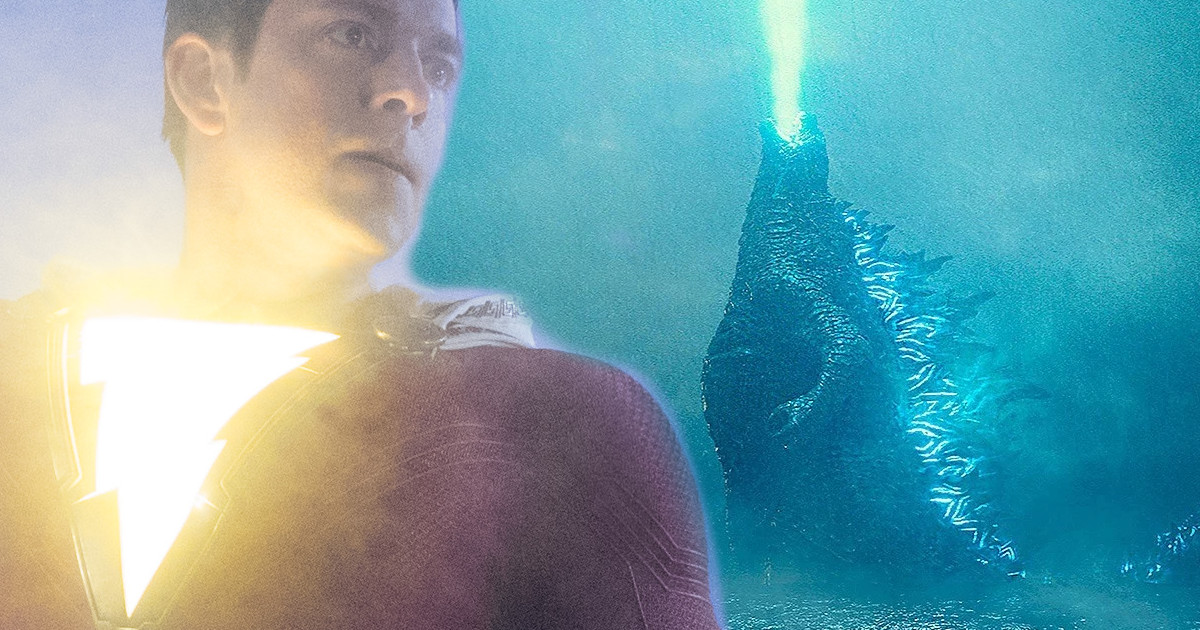 Watch 5 Minutes Of Godzilla Before Shazam! IMAX Screenings