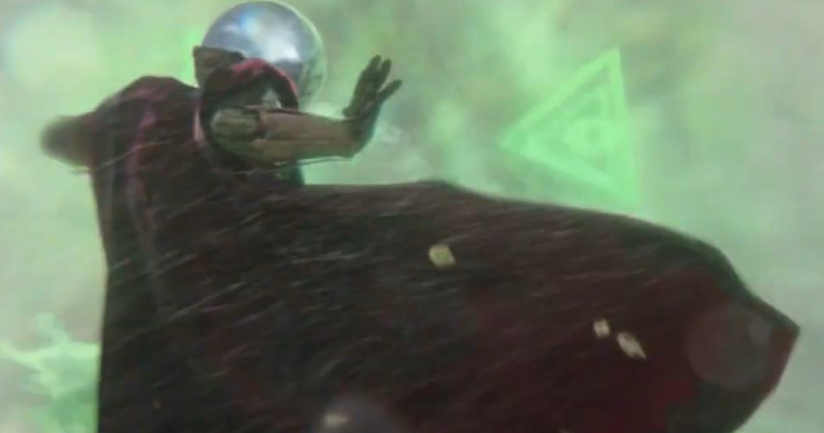 Best Look At Mysterio Fishbowl In Spider-Man: Far From Home