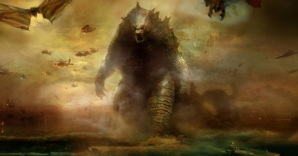 Godzilla: King of the Monsters Concept Art Is Monstrous