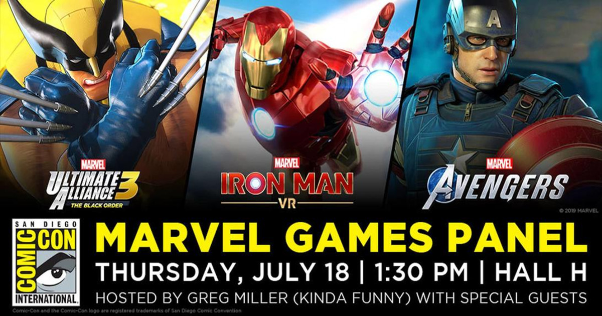 Marvel Gaming Comic-Con Schedule Includes Avengers