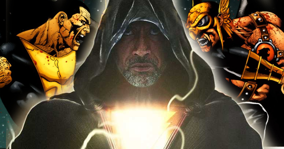 Dwayne Johnson Said To Shoot Black Adam April 2020 With Hawkman