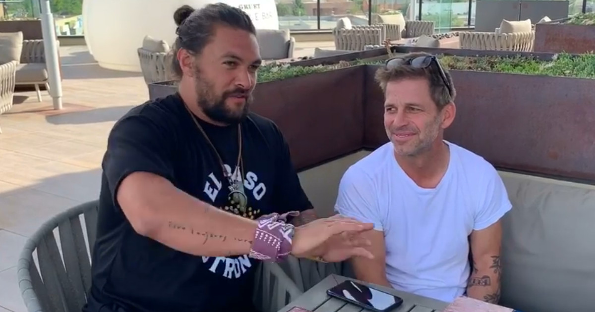Justice League Snyder Cut Is ‘Sick’ Says Jason Momoa