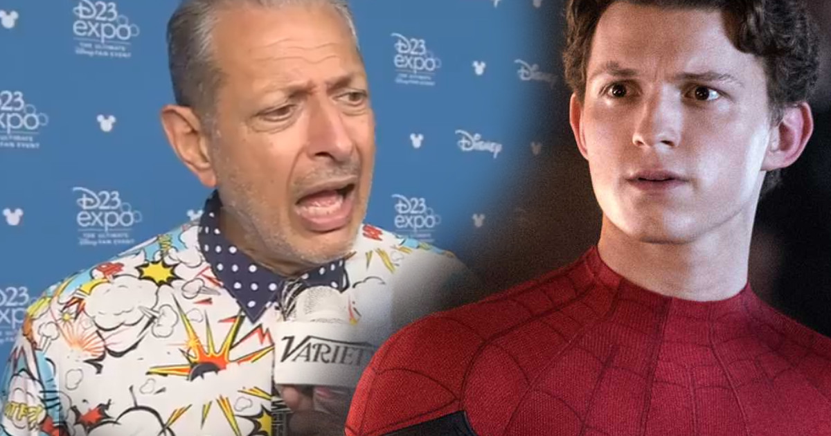 Jeff Goldblum’s Spider-Man Reaction Is Priceless